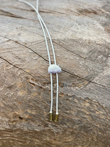 Amethyst Western Neck Tie / Bolo Tie