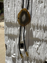 Load image into Gallery viewer, Agate Western Neck Tie / Bolo Tie