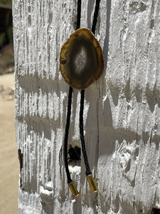 Agate Western Neck Tie / Bolo Tie