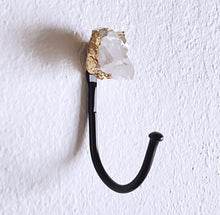 Load image into Gallery viewer, suspend.it premium quartz crystal with gold electroplated edge