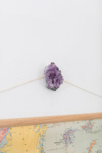 Crystal hardware, nail cover, screw cover, citrine hook, amethyst hook