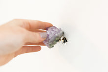 Load image into Gallery viewer, Crystal hardware, nail cover, screw cover, citrine hook, amethyst hook