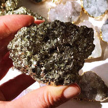 Load image into Gallery viewer, Pyrite Specimen (stand not included)