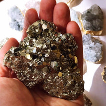Load image into Gallery viewer, Pyrite Specimen (stand not included)