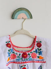 Load image into Gallery viewer, Rainbow wall hook, suspend.it screw cover, suspend.it nail cover, rainbow nursery decor, ceramic rainbow