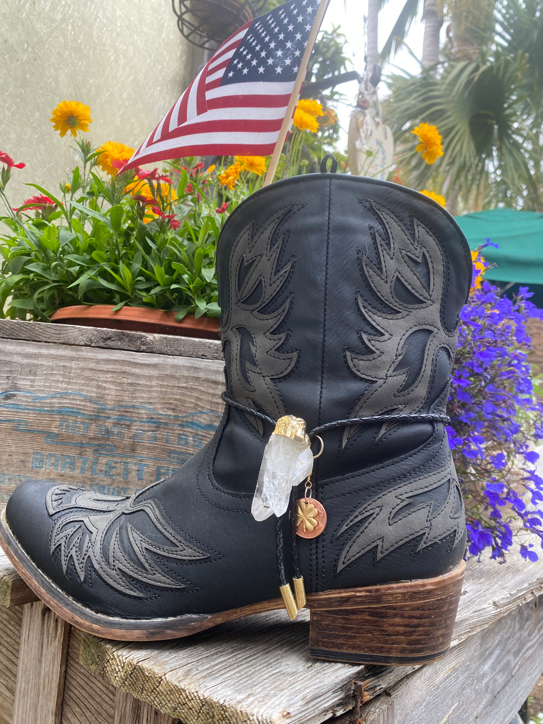 Boot Bolo Charm